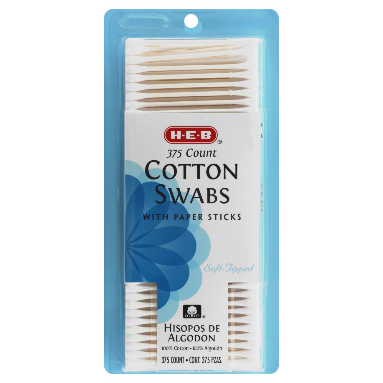 HEB Paper Stick Cotton Swabs Shop Cotton balls & swabs at HEB