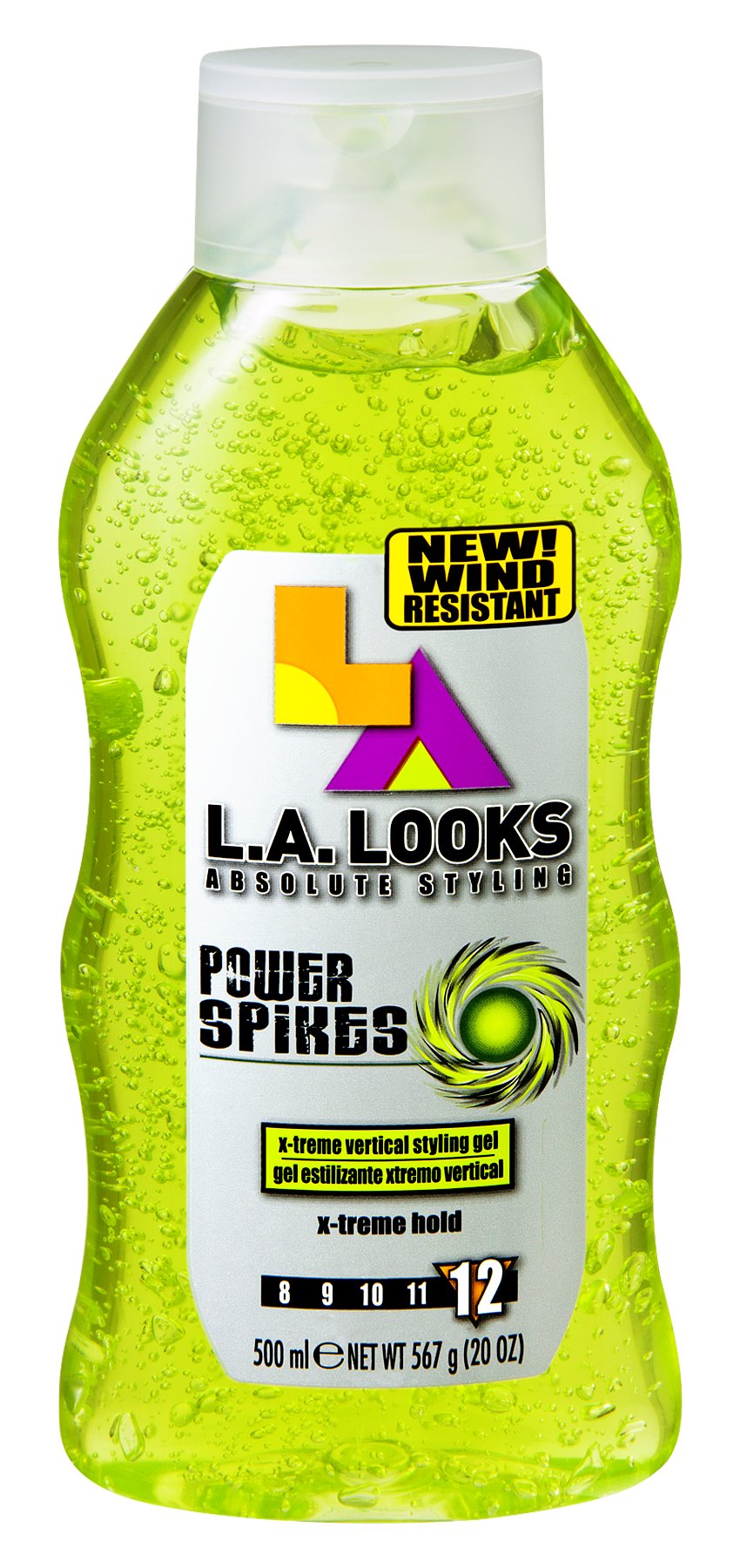 L A Looks Absolute Styling Power Spikes X Treme Vertical X Treme Hold 12 Styling Gel Shop Styling Products Treatments At H E B