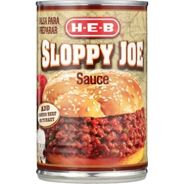 H-E-B Sloppy Joe Sauce, 24.5 oz