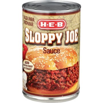 H-E-B Sloppy Joe Sauce, 24.5 oz
