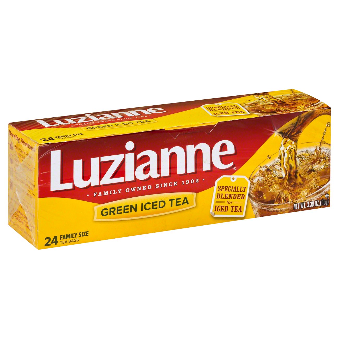 Luzianne Green Tea Bags Family Size Shop Tea at HEB
