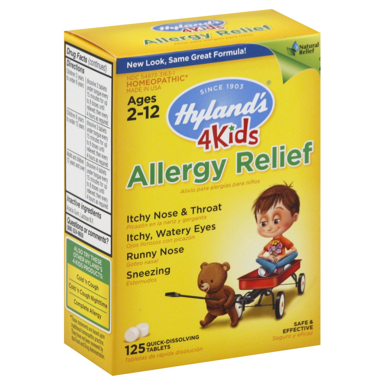 Hylands 4 Kids Allergy Relief Ages 212 QuickDissolving Tablets Shop