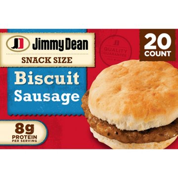 Jimmy Dean Snack Size Sausage Biscuit Sandwiches, 20 ct