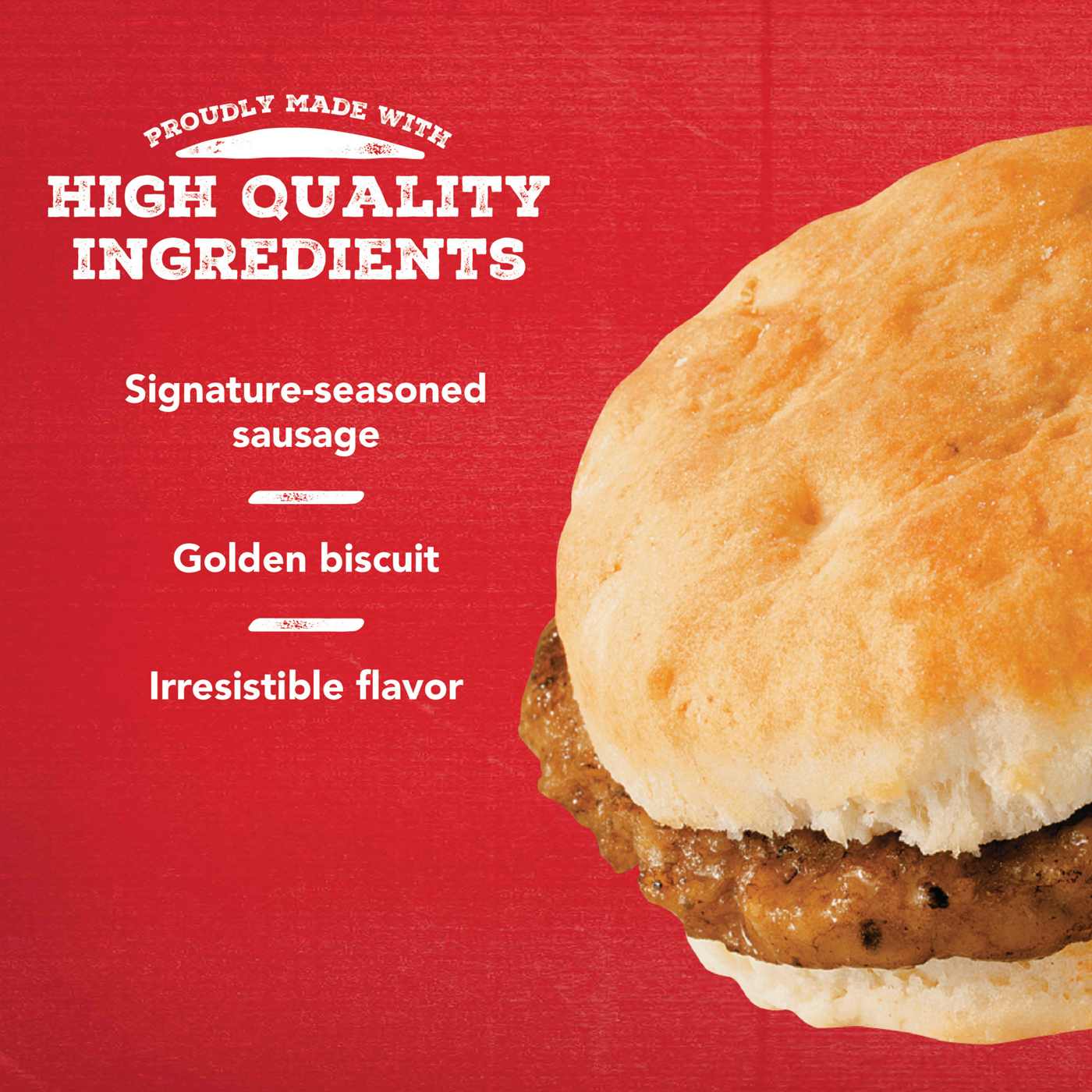 Jimmy Dean Snack Size Sausage Biscuit Sandwiches; image 3 of 4