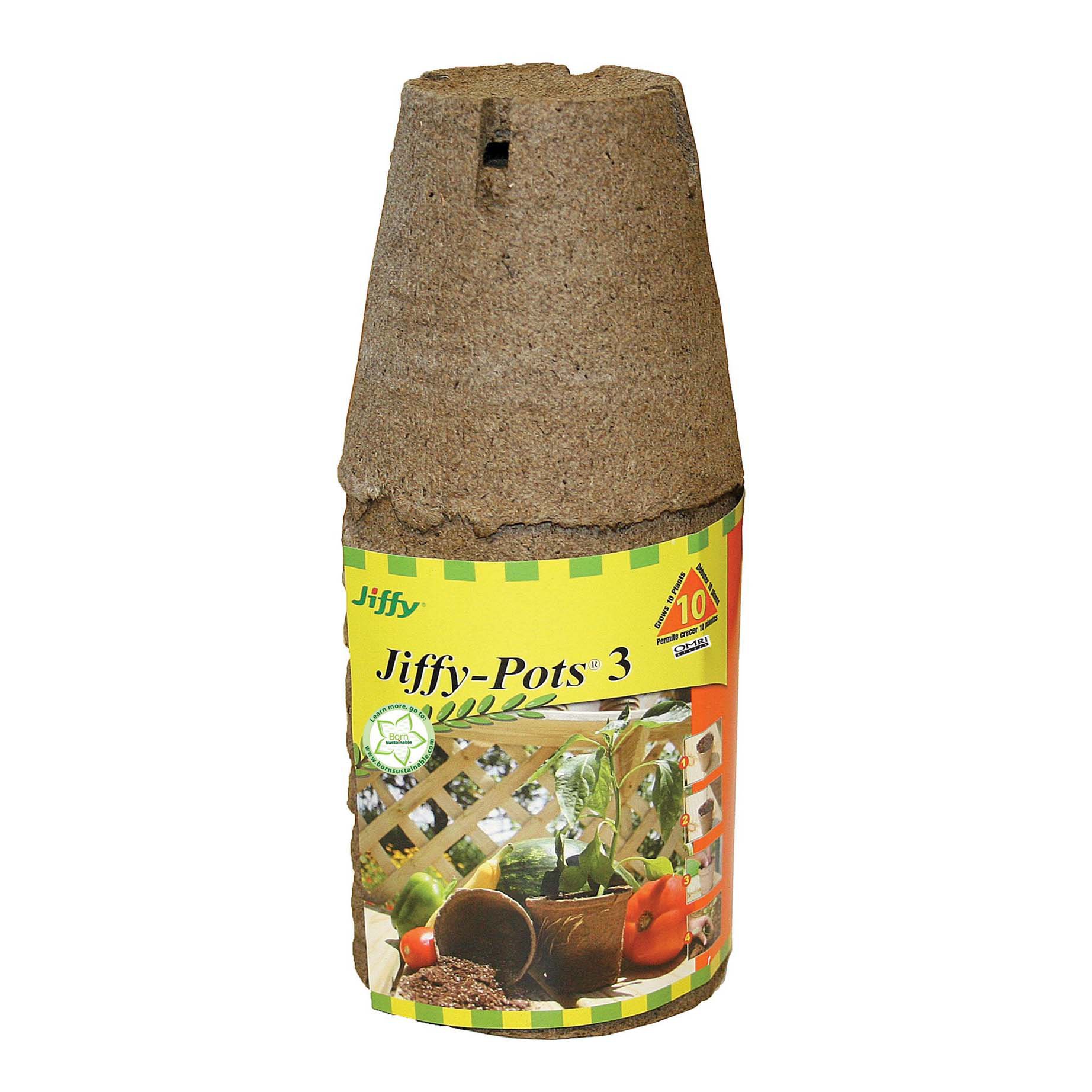 Jiffy Ferry Morse JiffyPots 3, Round Shop Patio & Outdoor at HEB