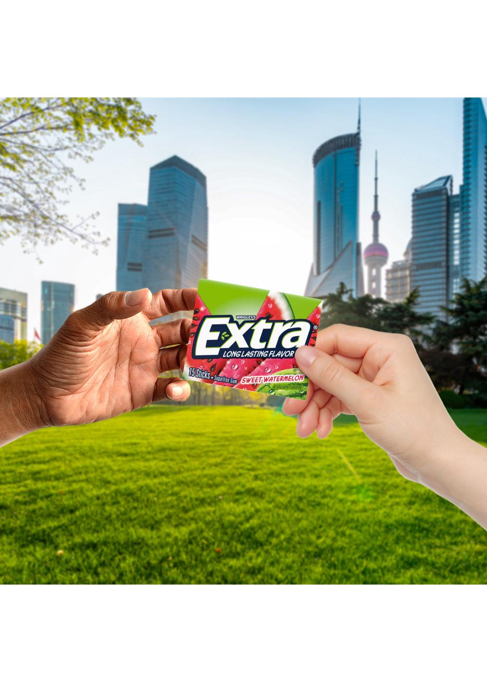 Extra Watermelon Sugar Free Chewing Gum, 3 pk; image 5 of 7