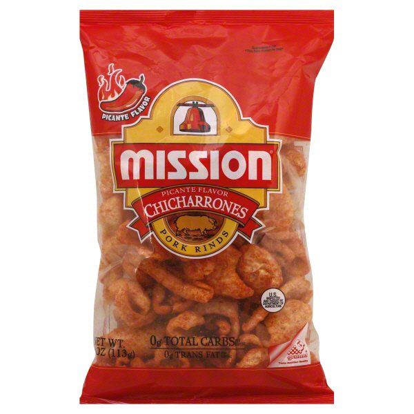 Mission Chicharrones Picante Flavor Pork Rinds - Shop at H-E-B