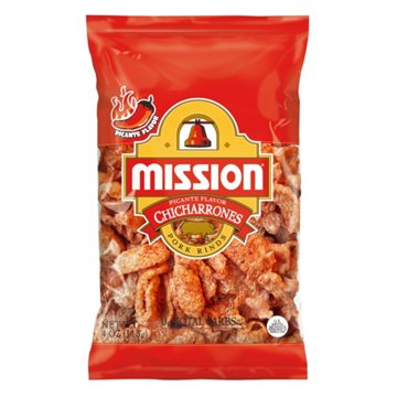 Mission Chicharrones - Picante Flavor, 4 oz