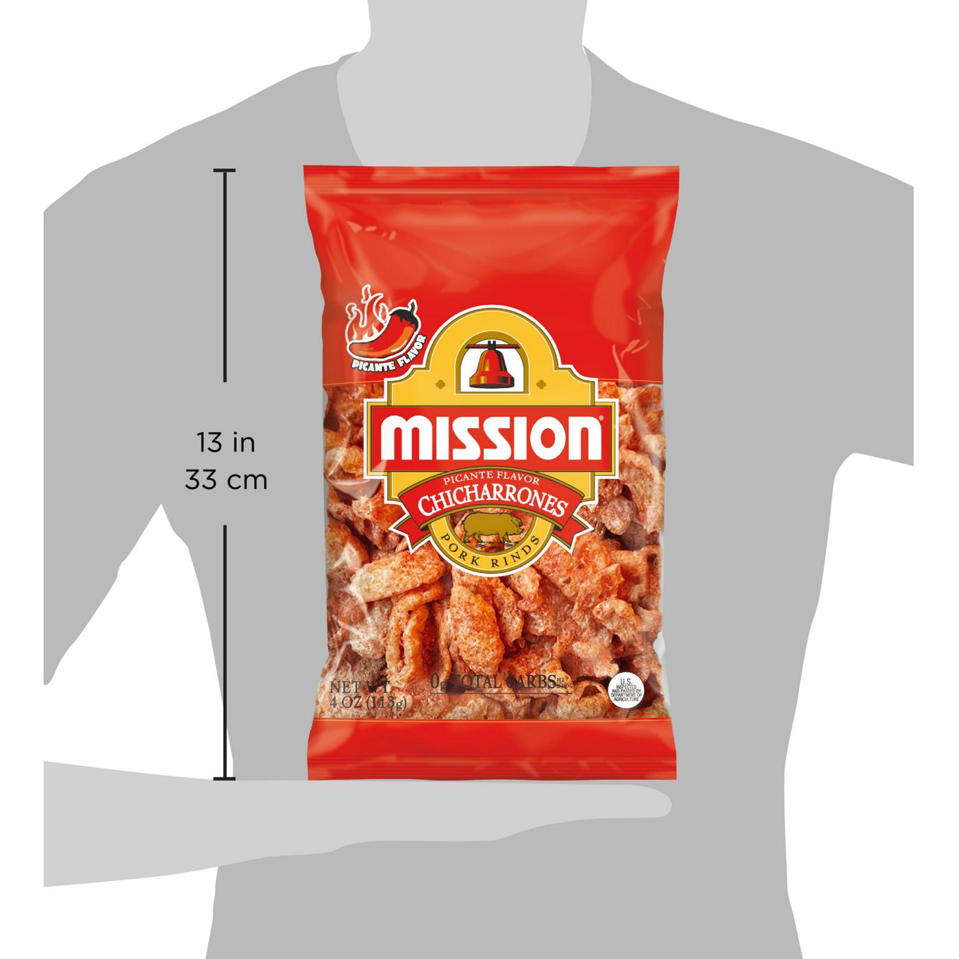 Mission Picante Pork Rinds; image 3 of 5