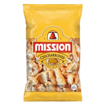 Mission Chicharrones Pork Rinds - Original Flavor, 4 oz
