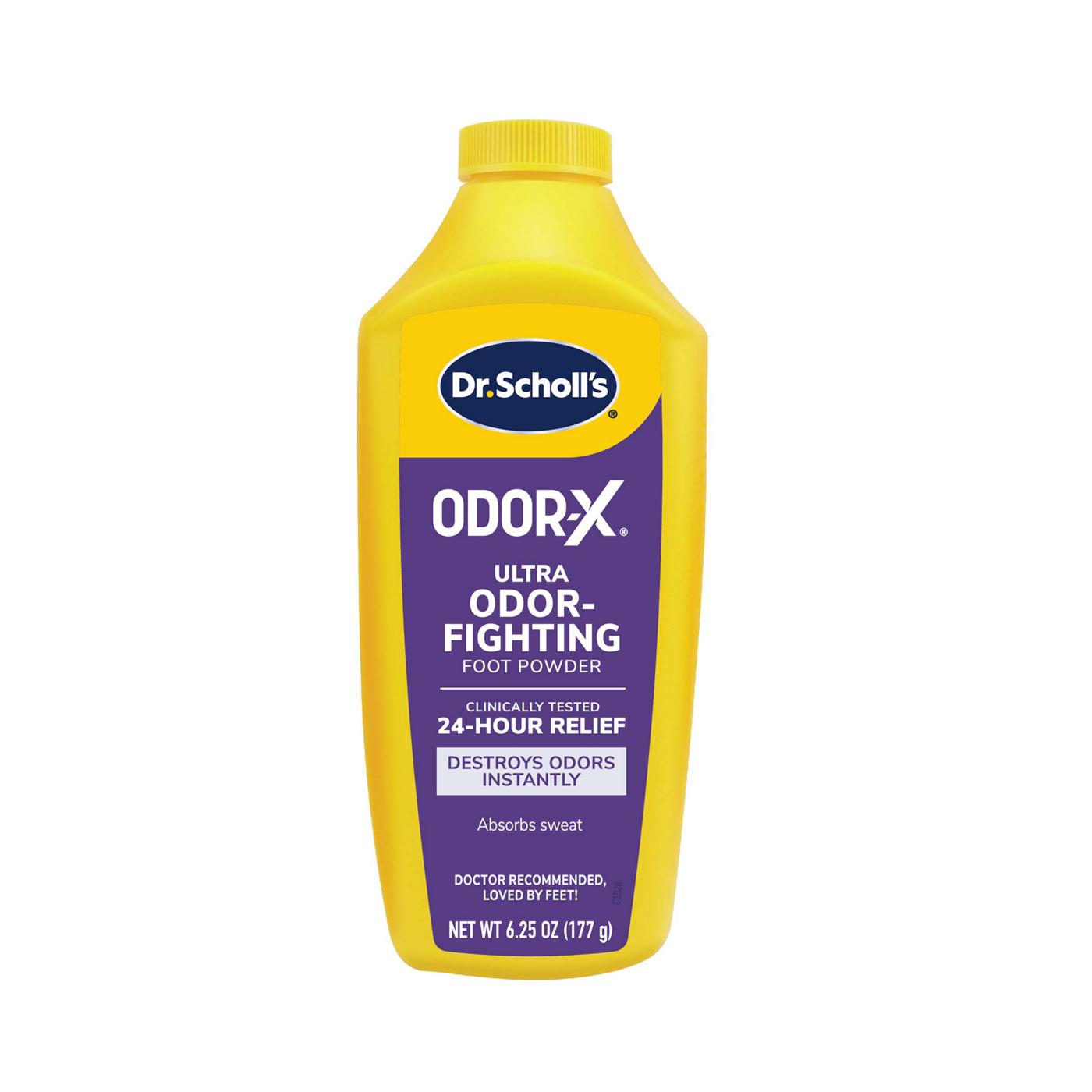 Dr. Scholl's Odor-X Ultra Odor-Fighting Foot Powder; image 1 of 8