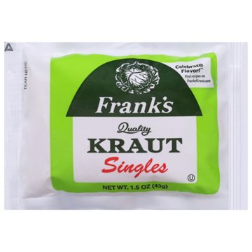 Frank's Kraut Singles, 1.5 oz