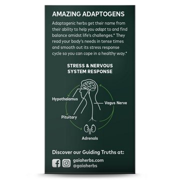 Gaia Herbs Single Herbs Rhodiola Rosea Vegetarian Liquid Phyto-Caps