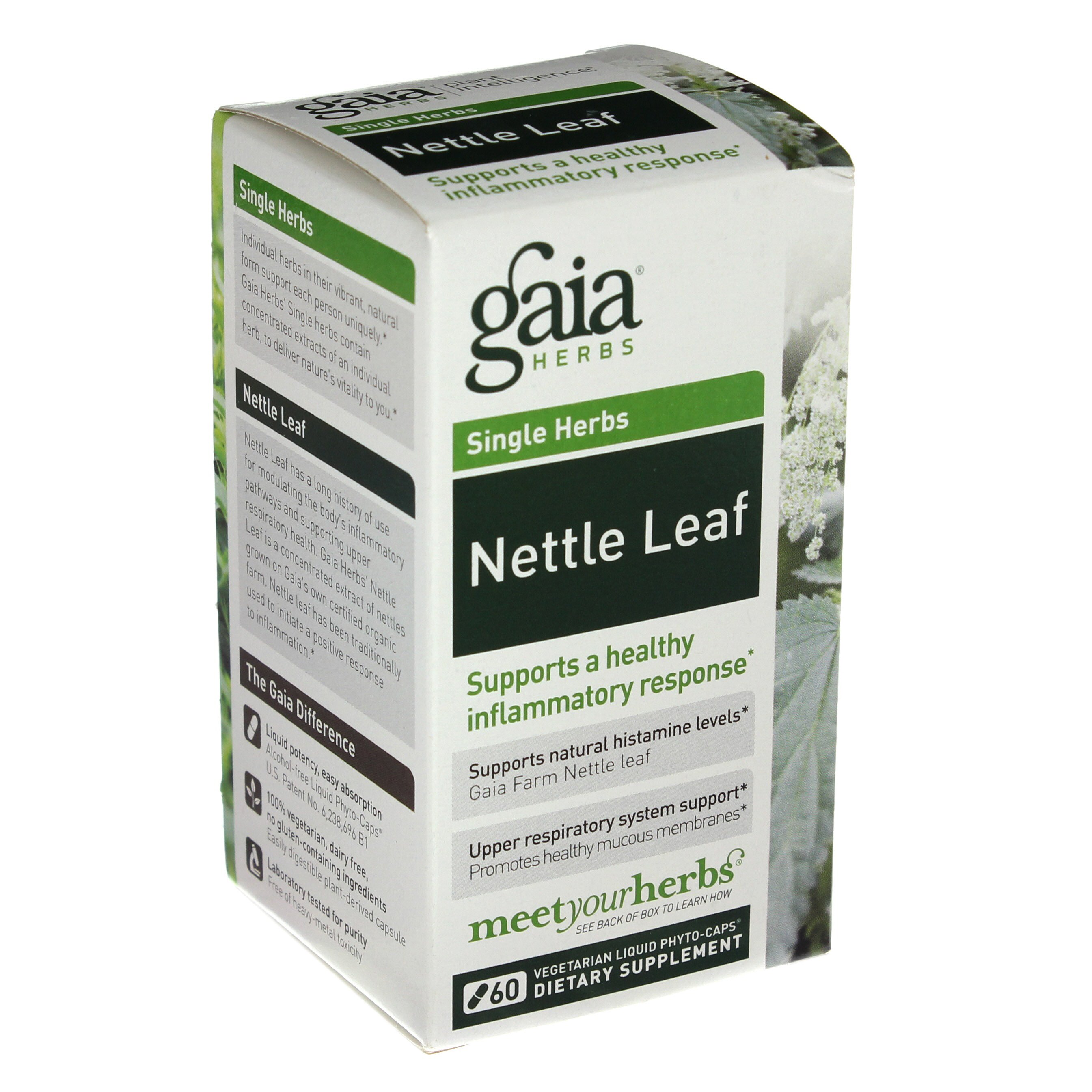 Gaia Herbs Nettle Leaf Liquid PhytoCaps Shop Herbs & Homeopathy at HEB