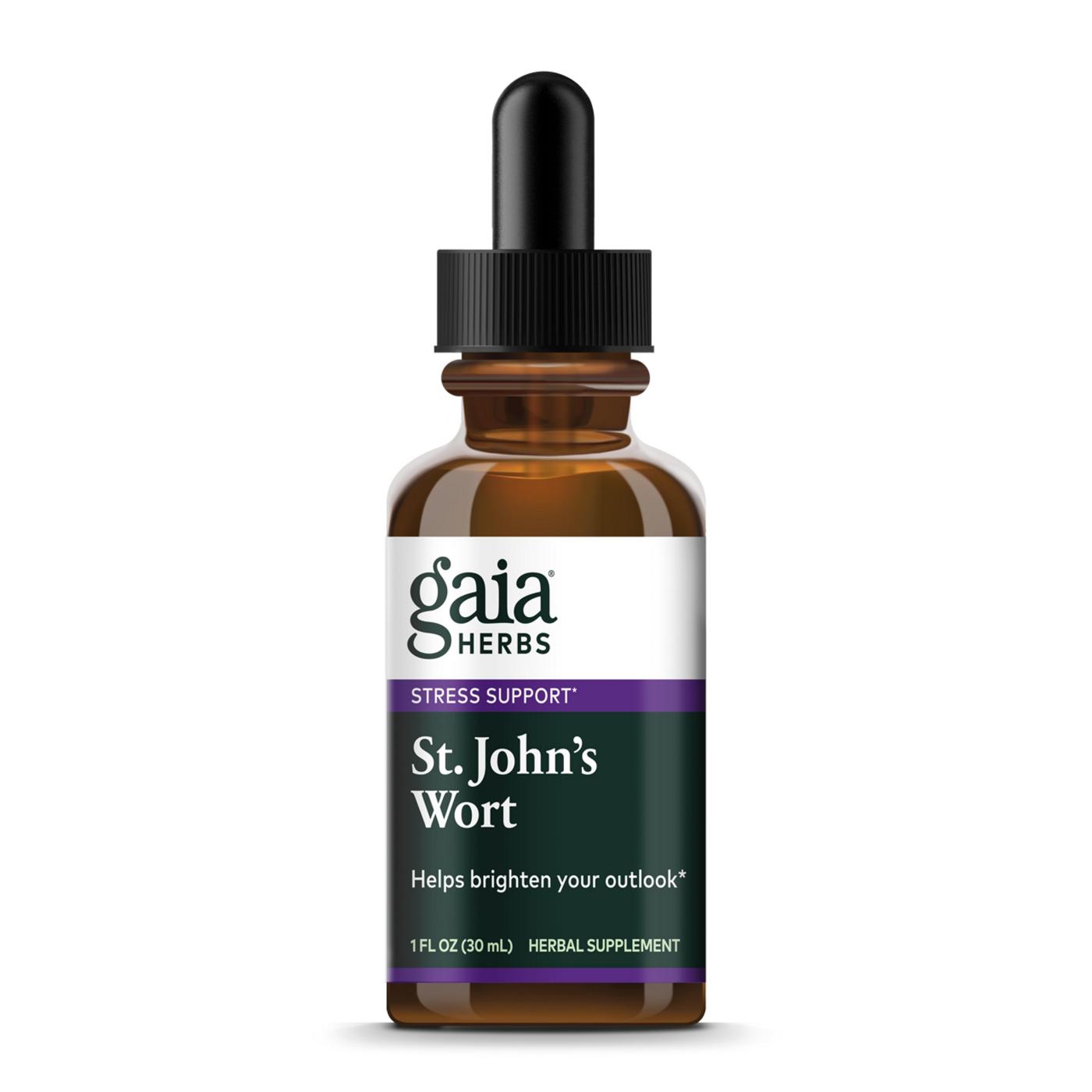 Gaia Herbs Single Herbs St.John's Wort Vegetarian Liquid Phyto-Caps; image 1 of 4