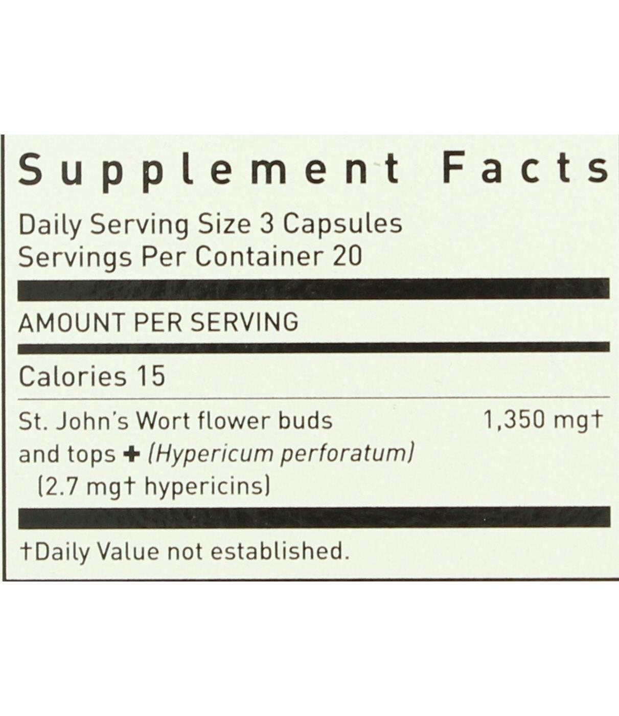 Gaia Herbs Single Herbs St.John's Wort Vegetarian Liquid Phyto-Caps; image 2 of 4