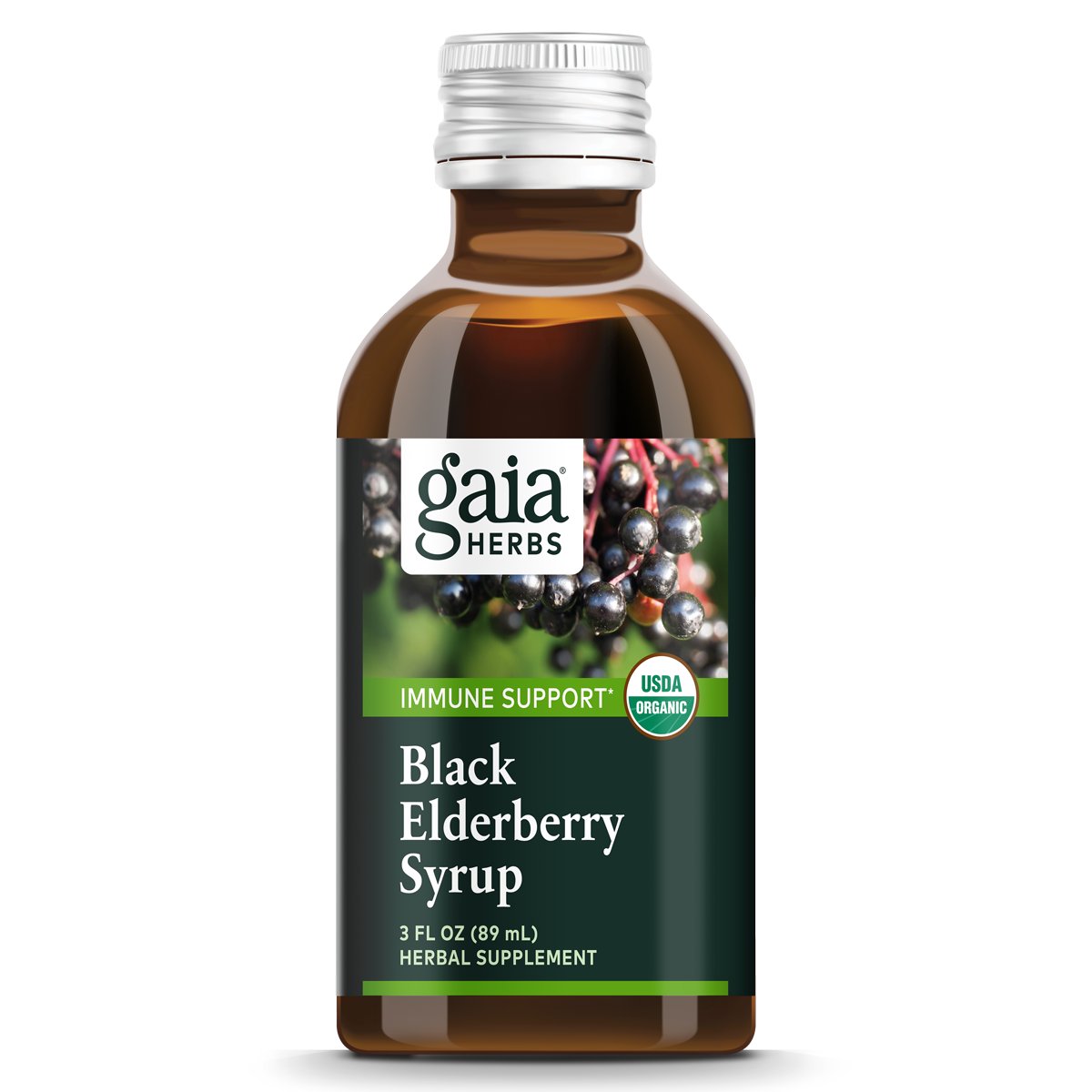 Gaia Herbs Black Elderberry Syrup Shop Herbs & homeopathy at HEB