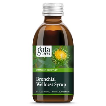 Gaia Herbs RapidRelief Bronchial Wellness Herbal Syrup