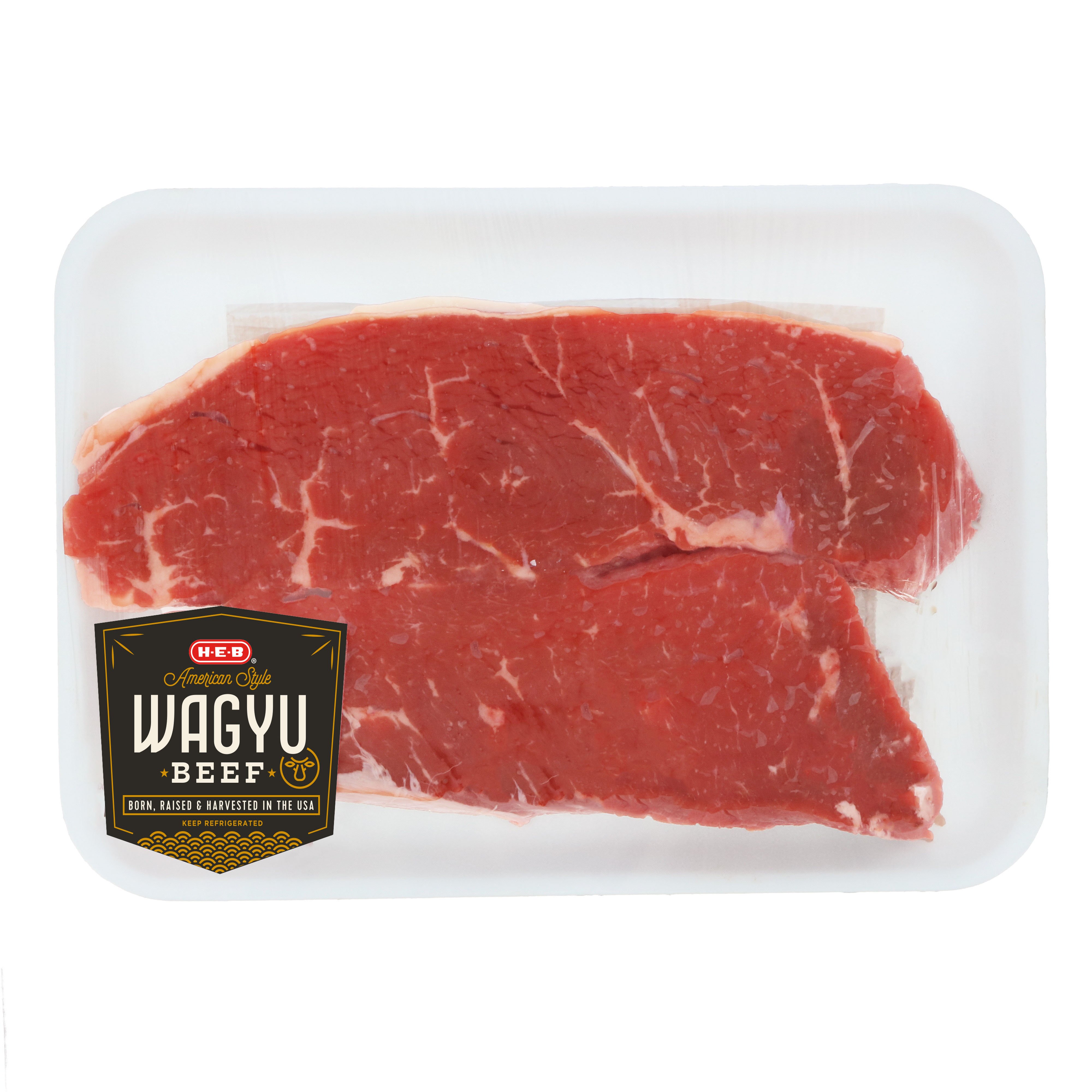 HEB American Style Wagyu Beef Petite Sirloin Steak, Boneless Shop