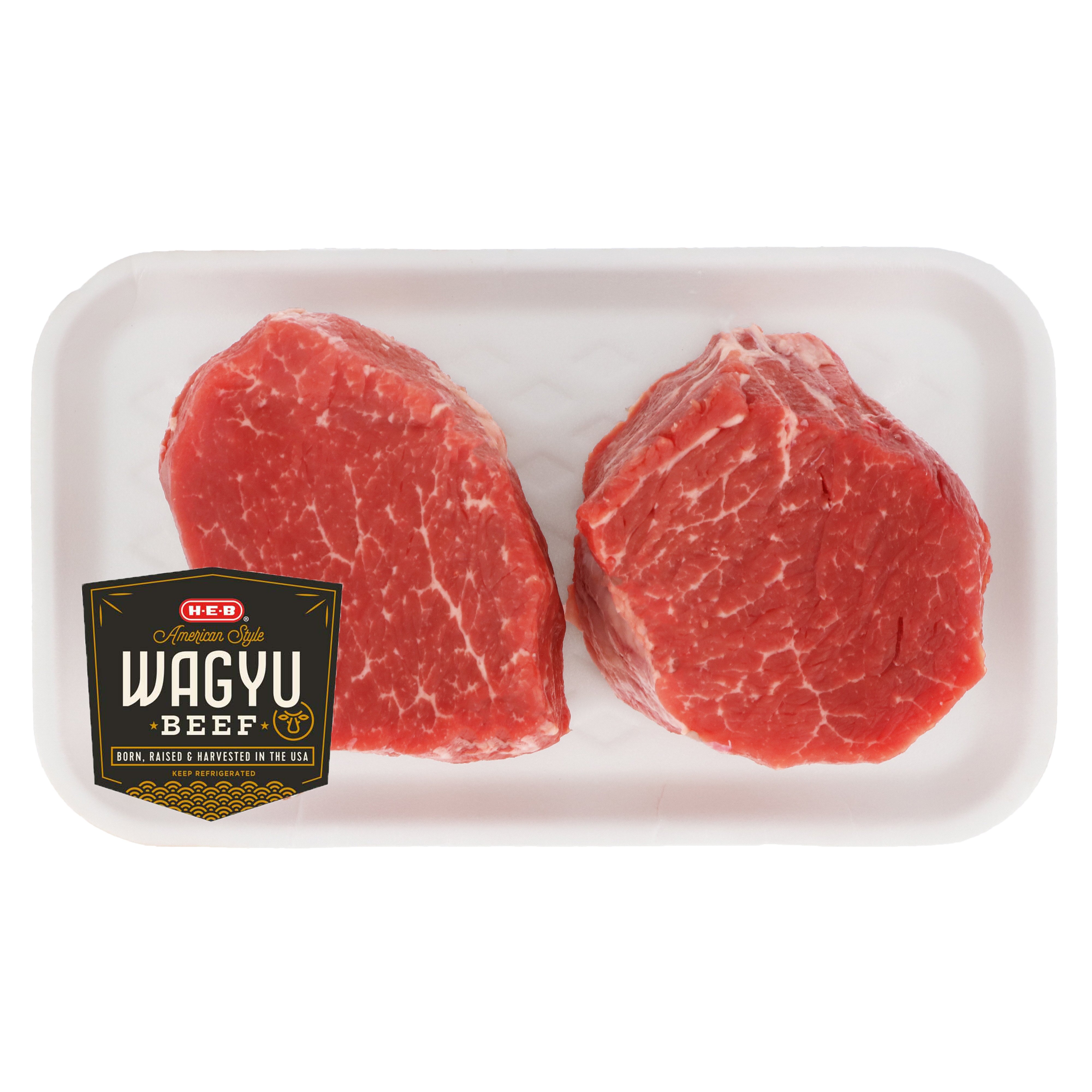 H-E-B Wagyu Beef Tenderloin Steak Boneless - Shop Beef At H-E-B