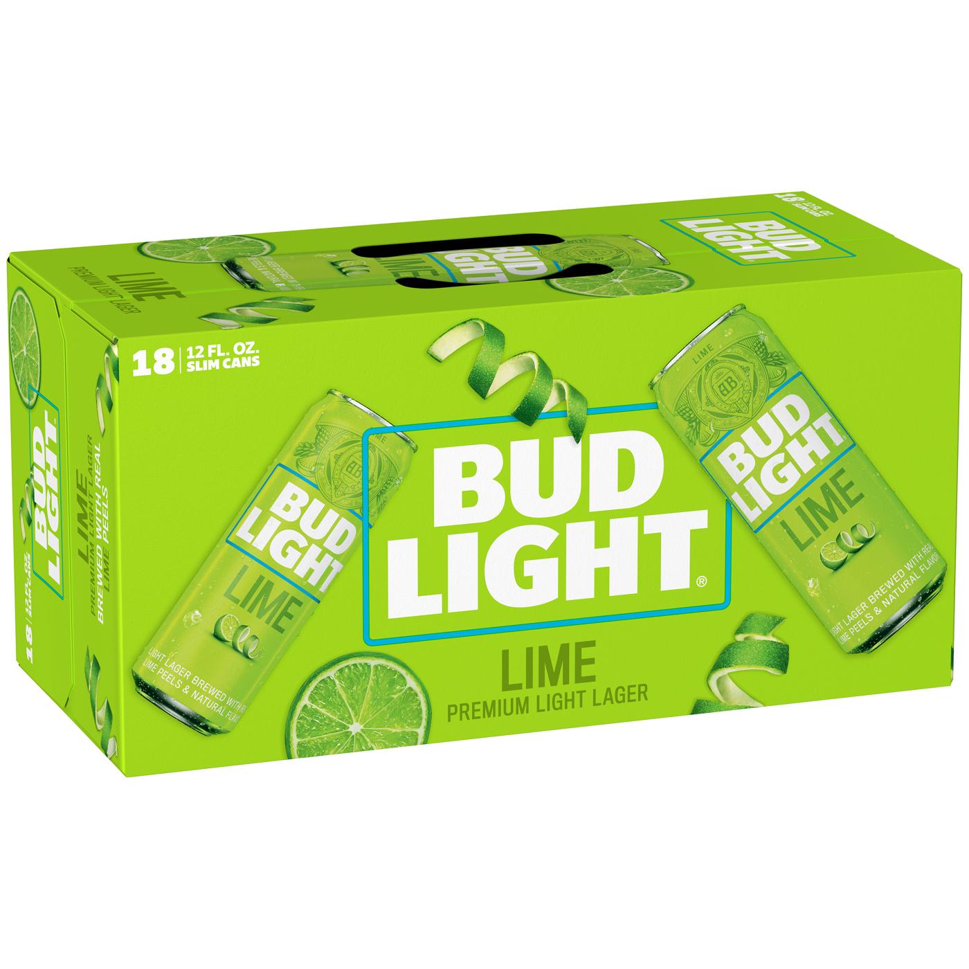 Bud Light Lime Beer 12 oz Cans; image 2 of 2