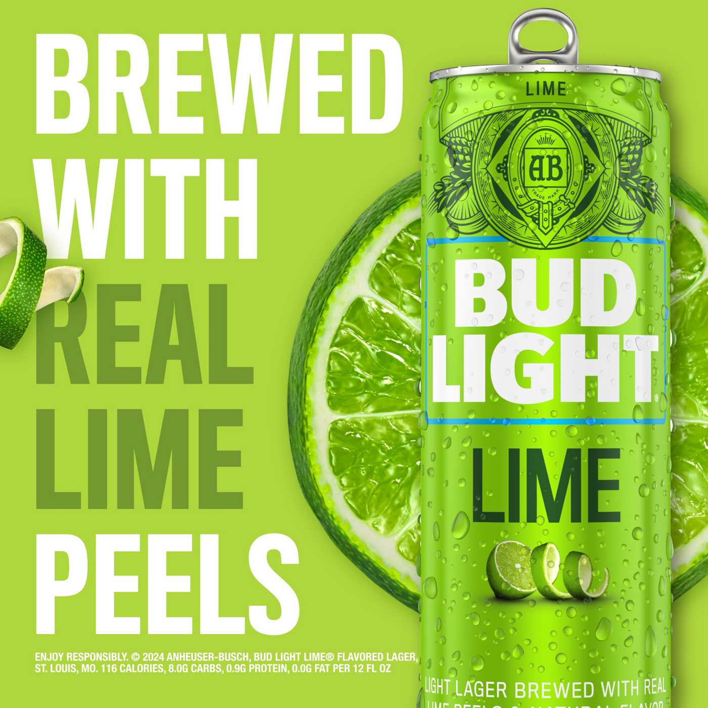 Bud Light Lime Beer 12 oz Cans; image 3 of 4