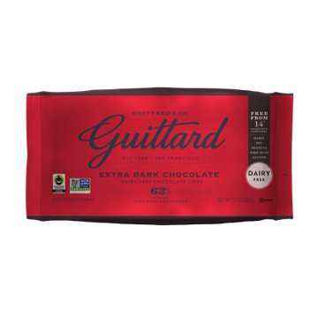 Guittard 63% Cacao Extra Dark Chocolate Baking Chips, 11.5 oz