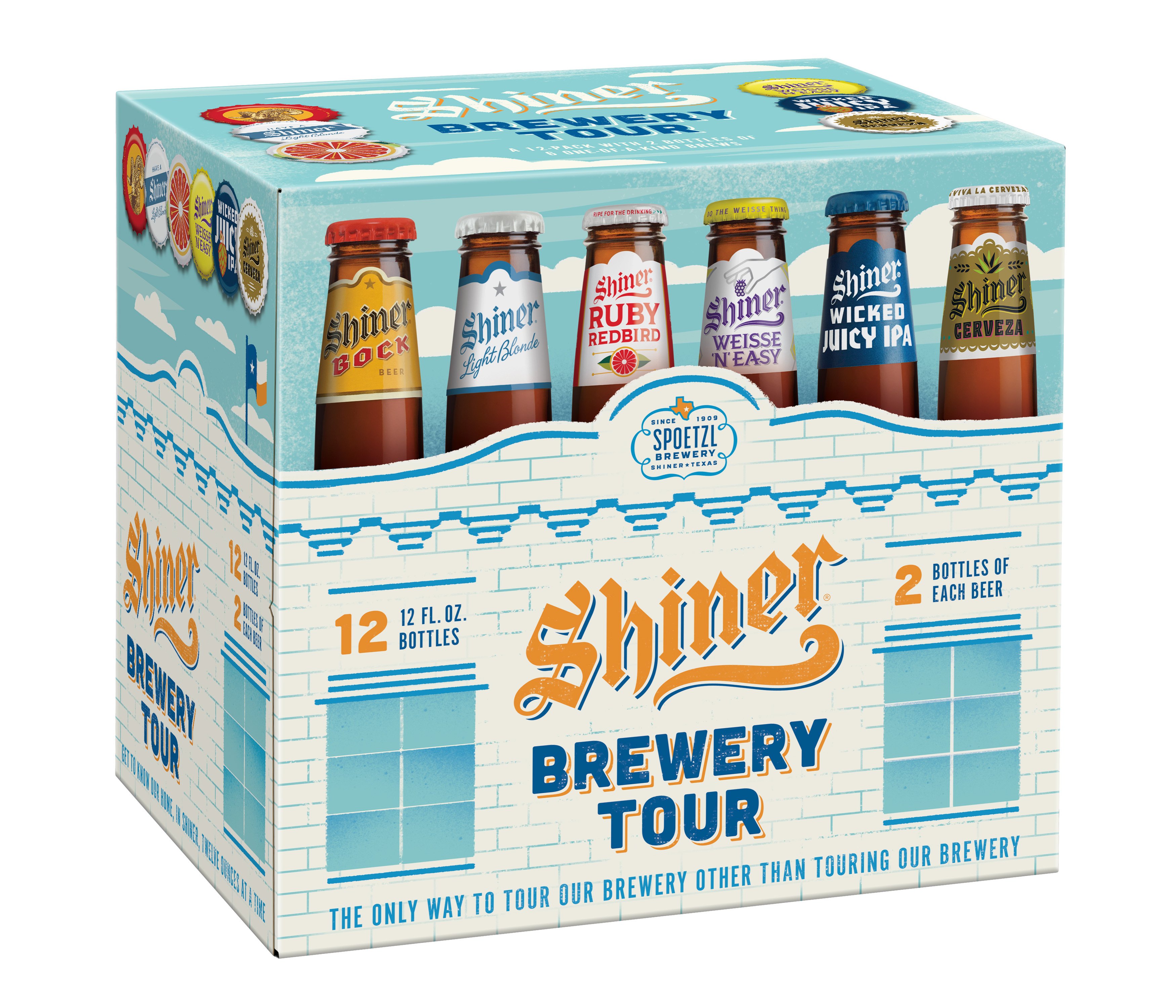 Shiner Brewery Tour Variety Pack Beer 12 oz Bottles Shop Beer at HEB