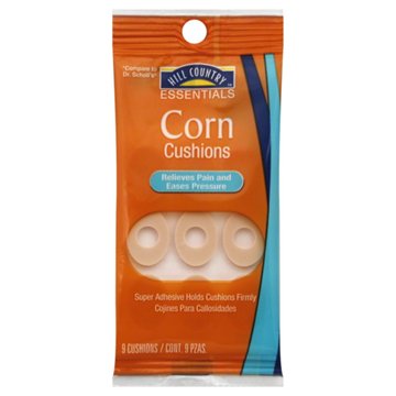 Hill Country Essentials Corn Cushion Rounds, 9 ct