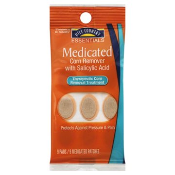 Hill Country Essentials Medicated Corn Removers, 9 ct