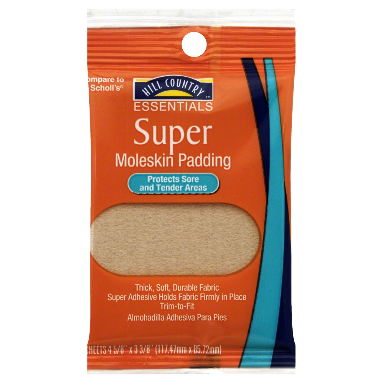 MOLESKIN • Blister Corn Callus Super Soft Padding Protects Feet x3 Sheets Pack