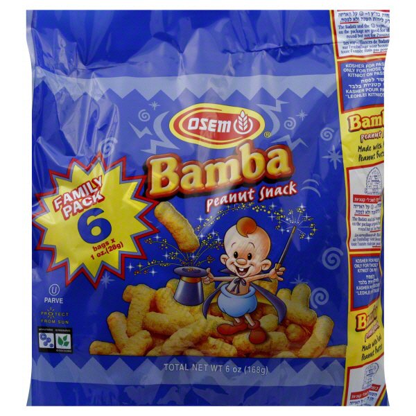 Osem Bamba Peanut Snack Family Pack Shop Nuts & Seeds at HEB