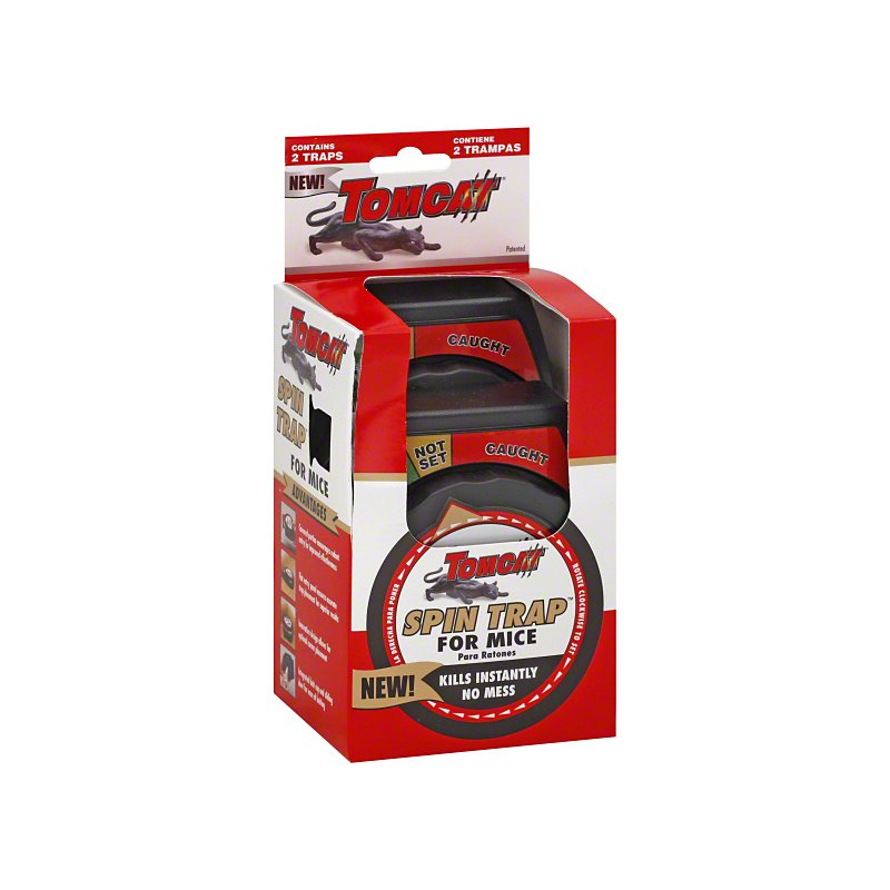 Tomcat Spin Trap for Mice - Shop Pest Control at H-E-B