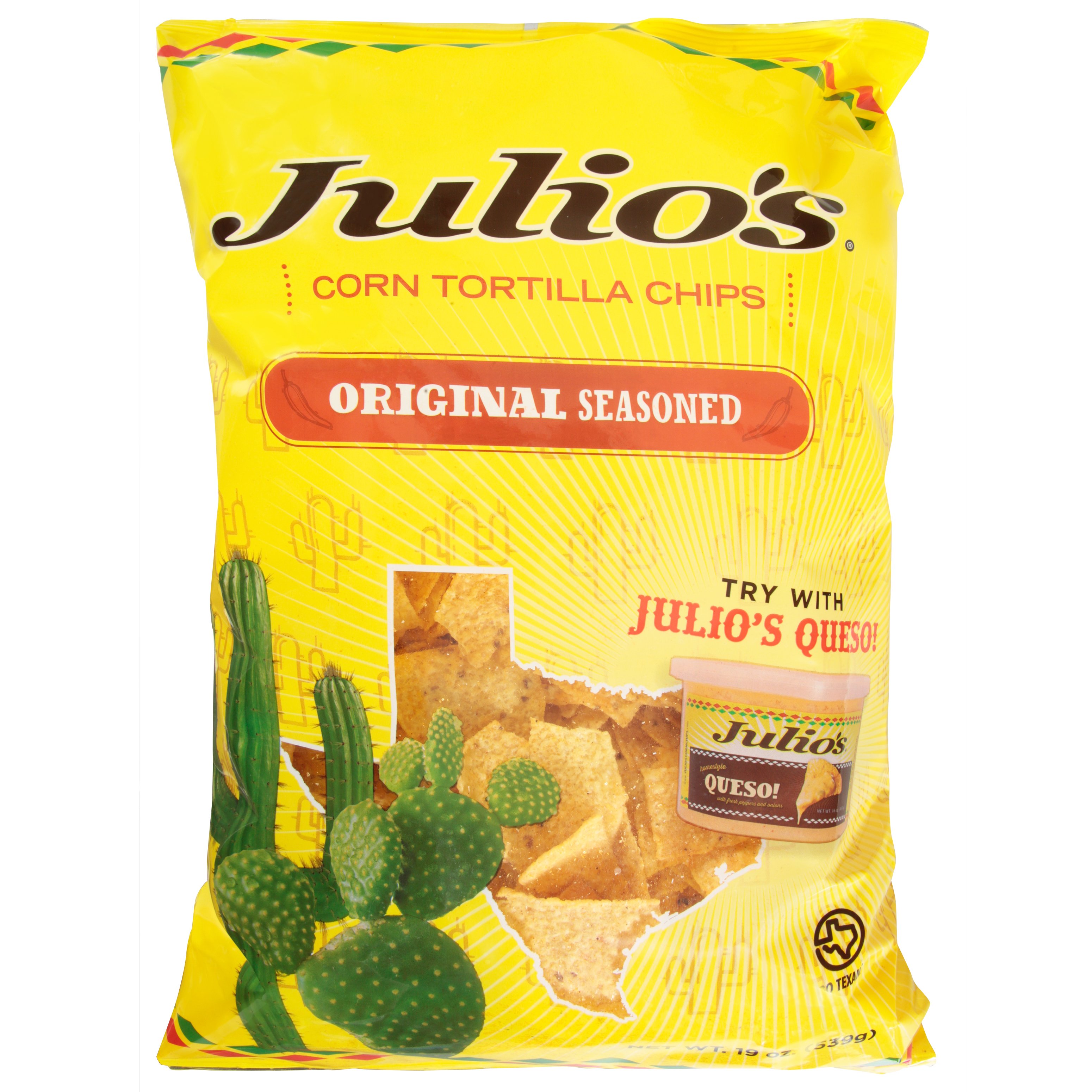 Julio's Seasoned Corn Tortilla Chips Shop Chips at HEB