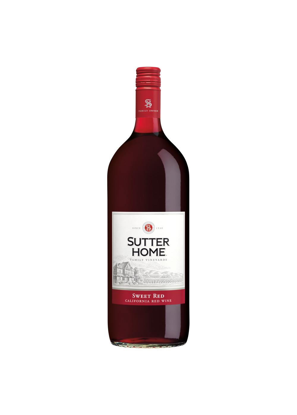 Sutter Home Family Vineyards Sweet Red Wine; image 1 of 4
