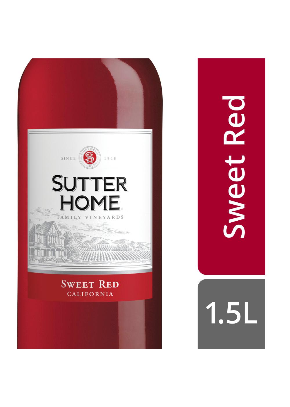 Sutter Home Family Vineyards Sweet Red Wine; image 4 of 4