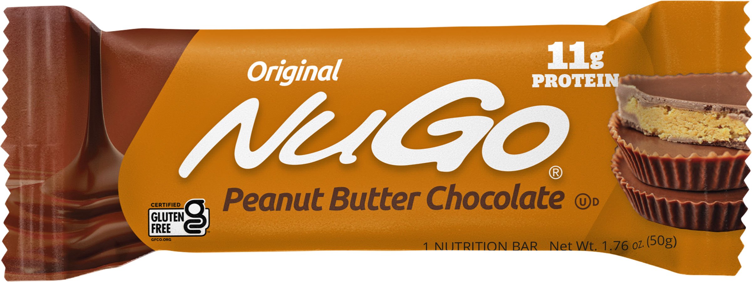 NuGo Original Peanut Butter Chocolate Protein Bar Shop Granola