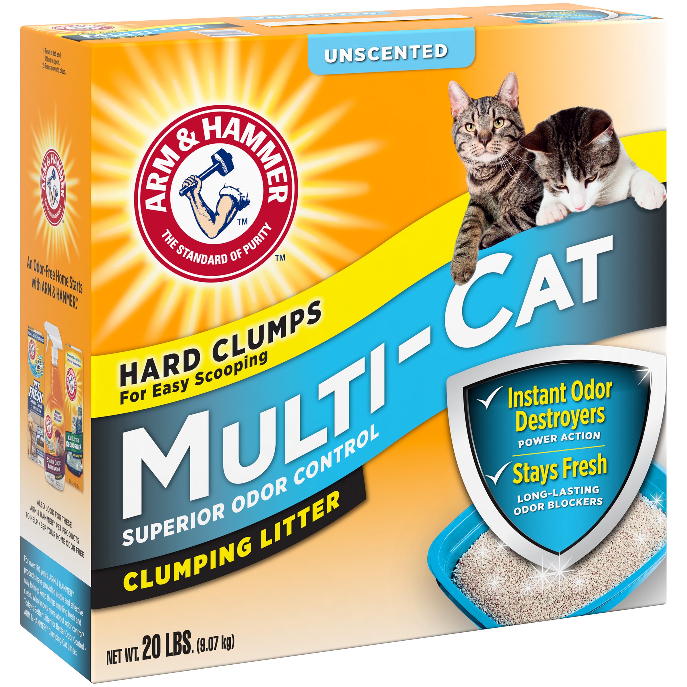 arm & hammer multi cat litter