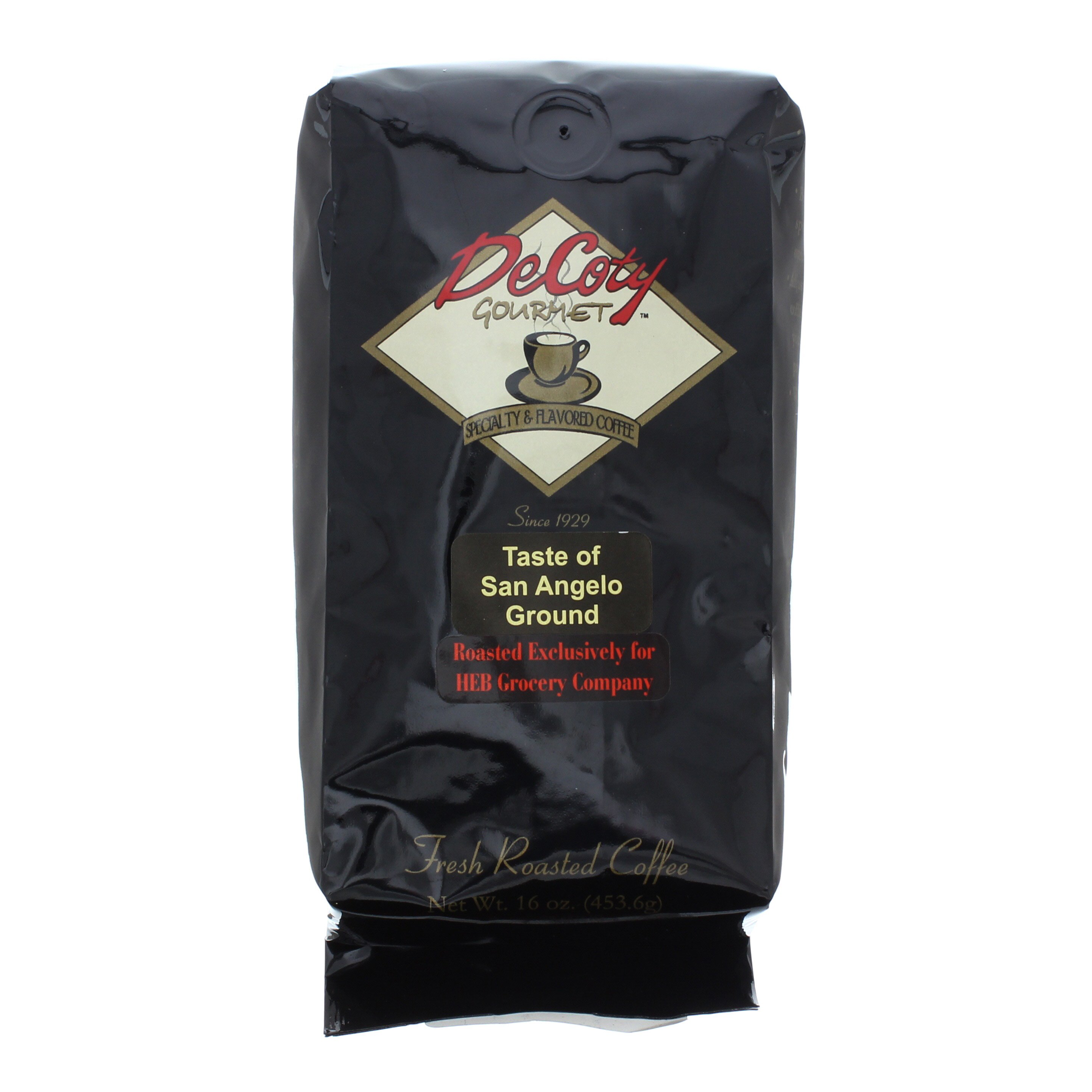 DeCoty Taste of San Angelo Medium Roast Coffee Ground - Shop Coffee at ...