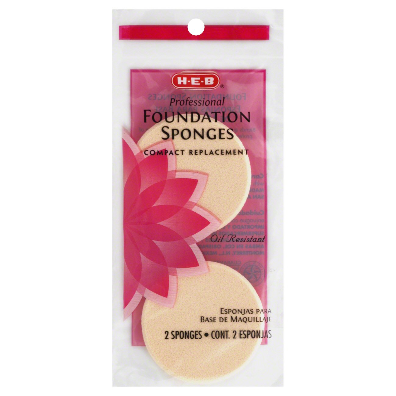 HEB Professional Foundation Sponges Compact Replacement Shop