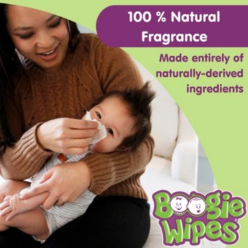 Boogie Wipes Gentle Saline Wipes - Fresh Scent, 30 ct