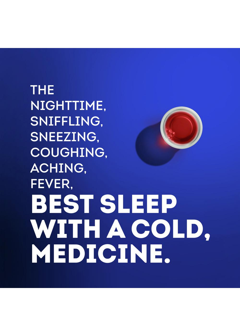 Vicks NyQuil Cold & Flu Relief Liquid - Cherry; image 7 of 9