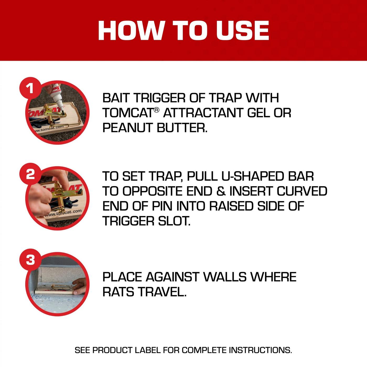 Tomcat Wooden Rat Trap; image 2 of 7