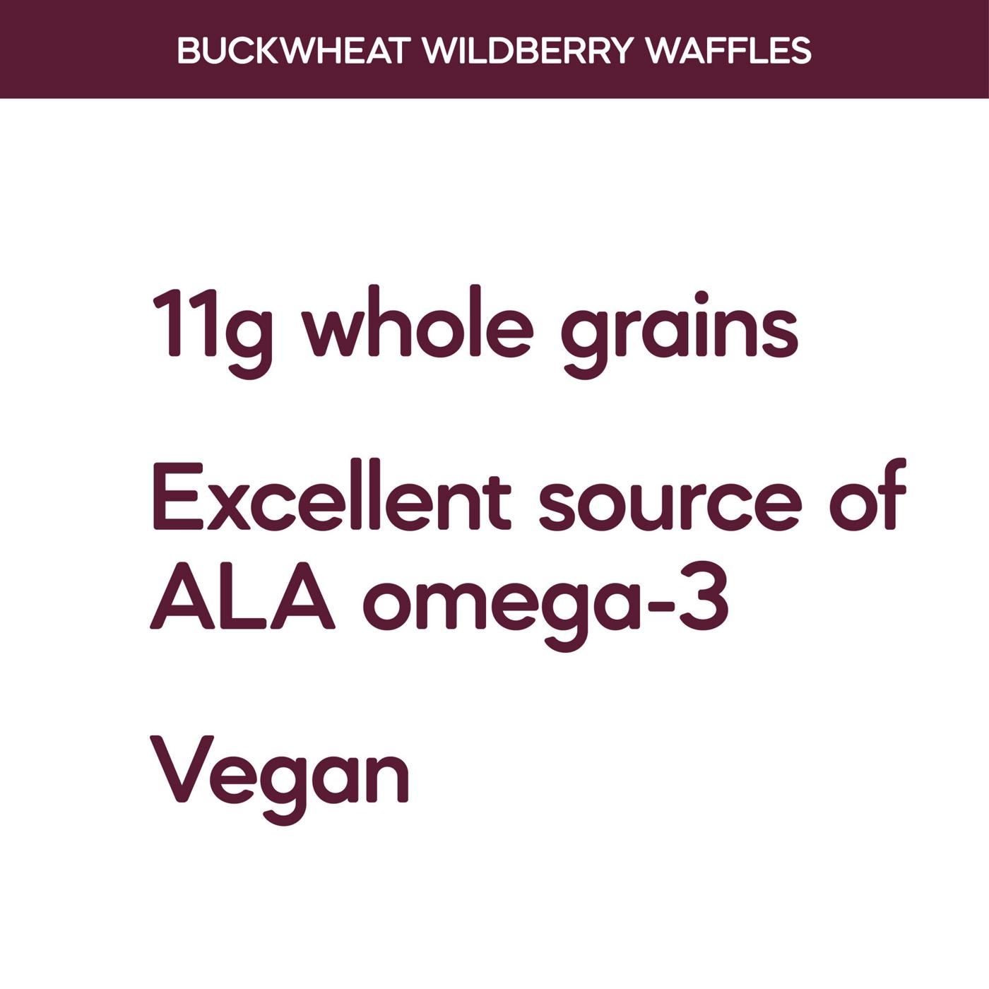 Nature's Path Organic Gluten Free Frozen Waffles Buckwheat Wildberry Shop Entrees & sides at