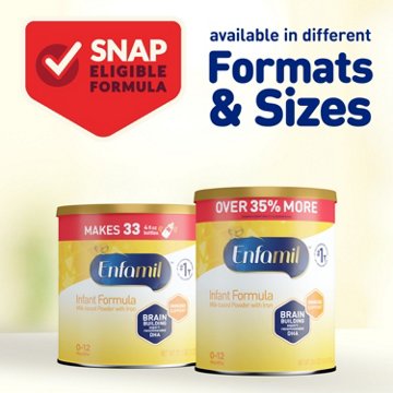 Enfamil Milk-Based Concentrated Liquid Infant Formula with Iron, 13 oz