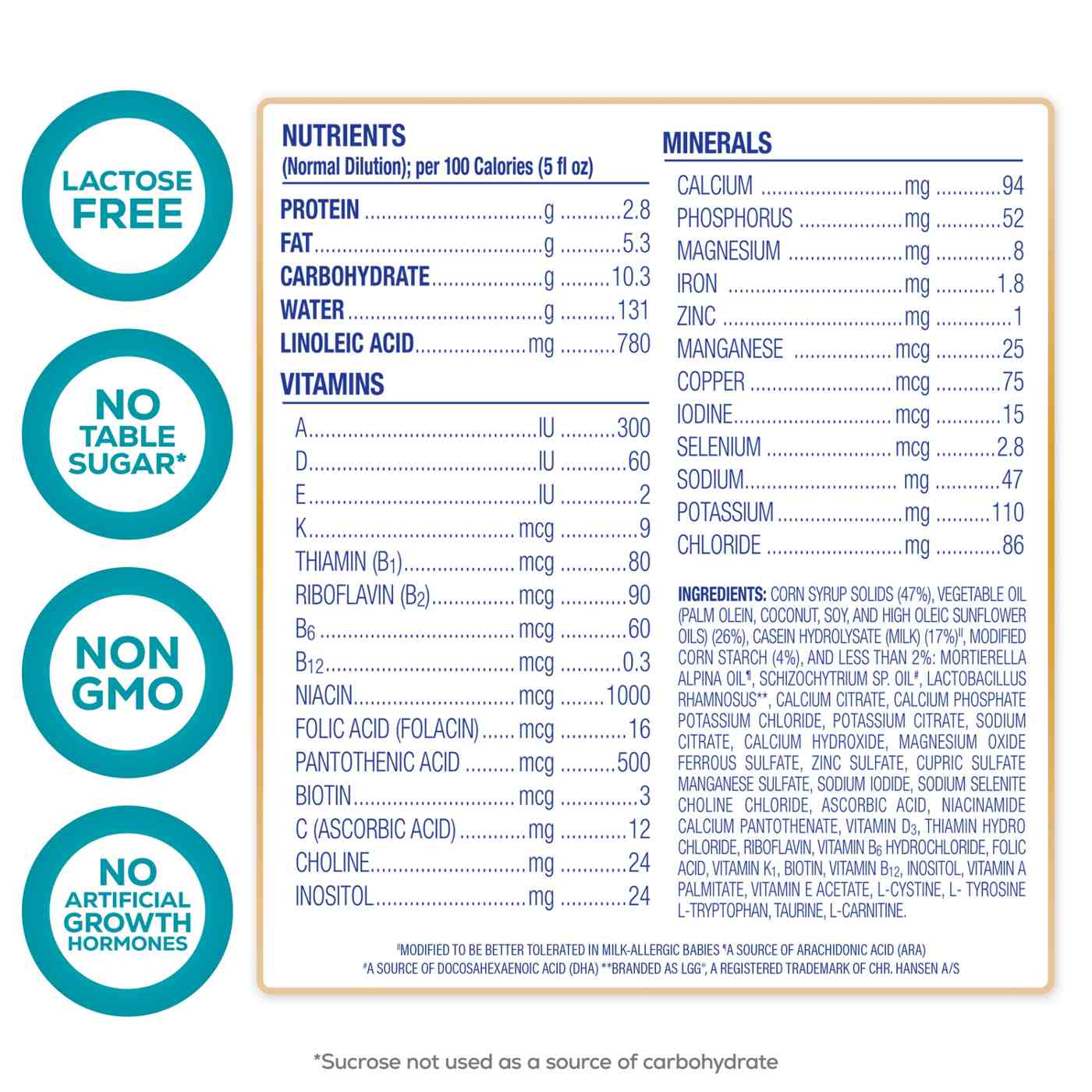 Nutramigen Hypoallergenic Powder Infant Formula with Iron; image 3 of 9