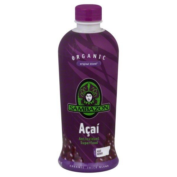 Sambazon Organic Acai Original Blend Juice Blend Shop Juice at HEB