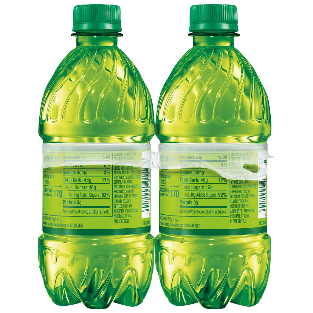 Mountain Dew Soda 12 oz Bottles - Shop Soda at H-E-B