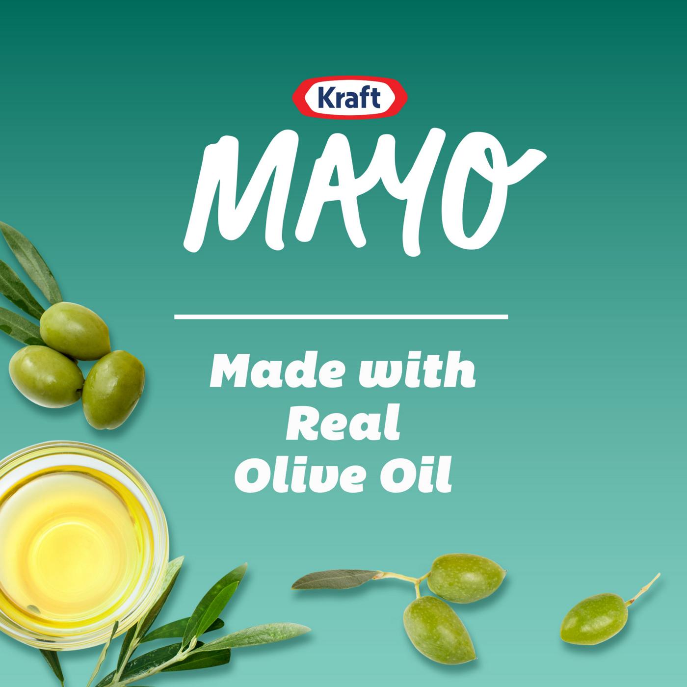 Kraft Mayo Reduced Fat Mayonnaise with Olive Oil; image 4 of 9