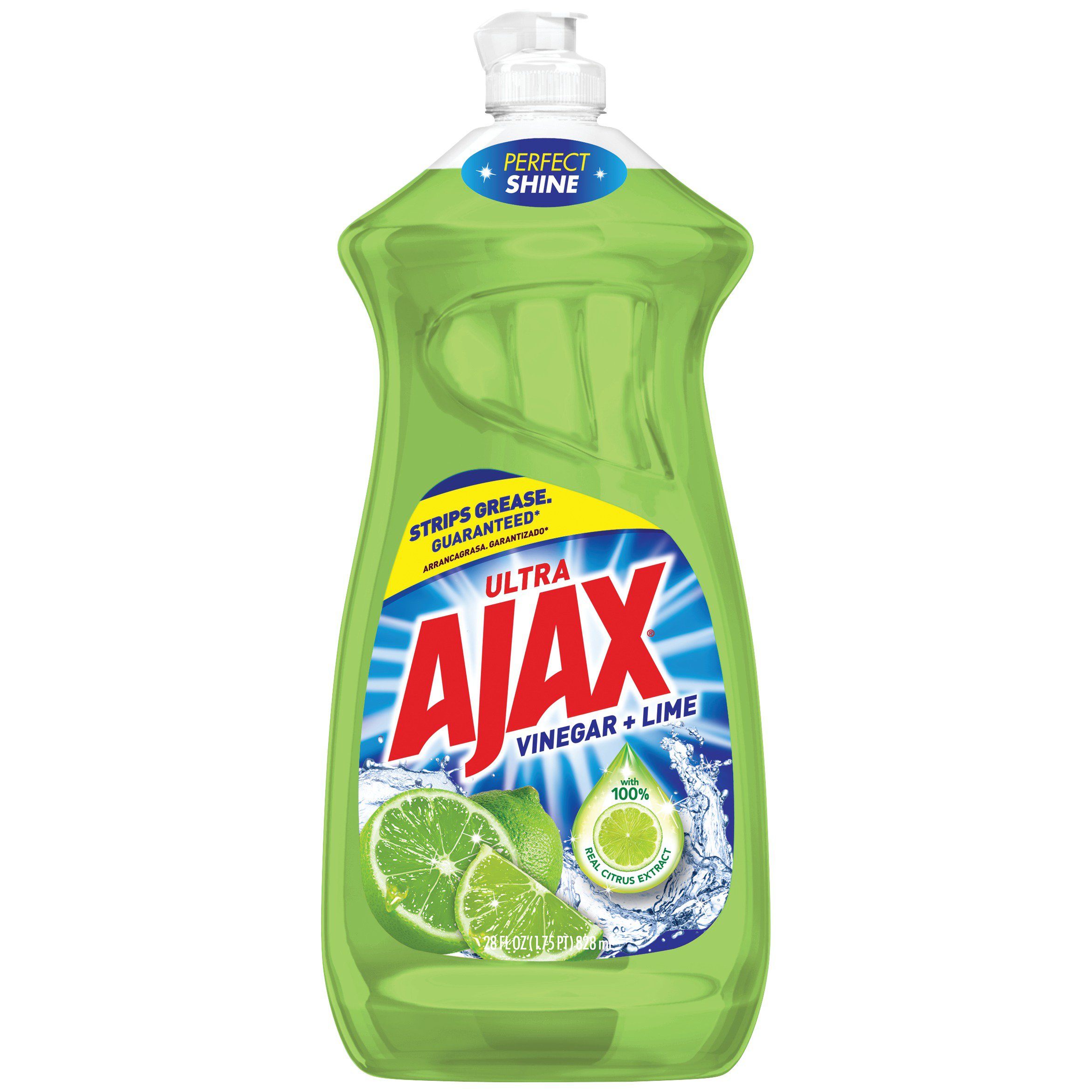 Ajax Vinegar + Lime Dish Soap Shop Dish Soap & Detergent at HEB